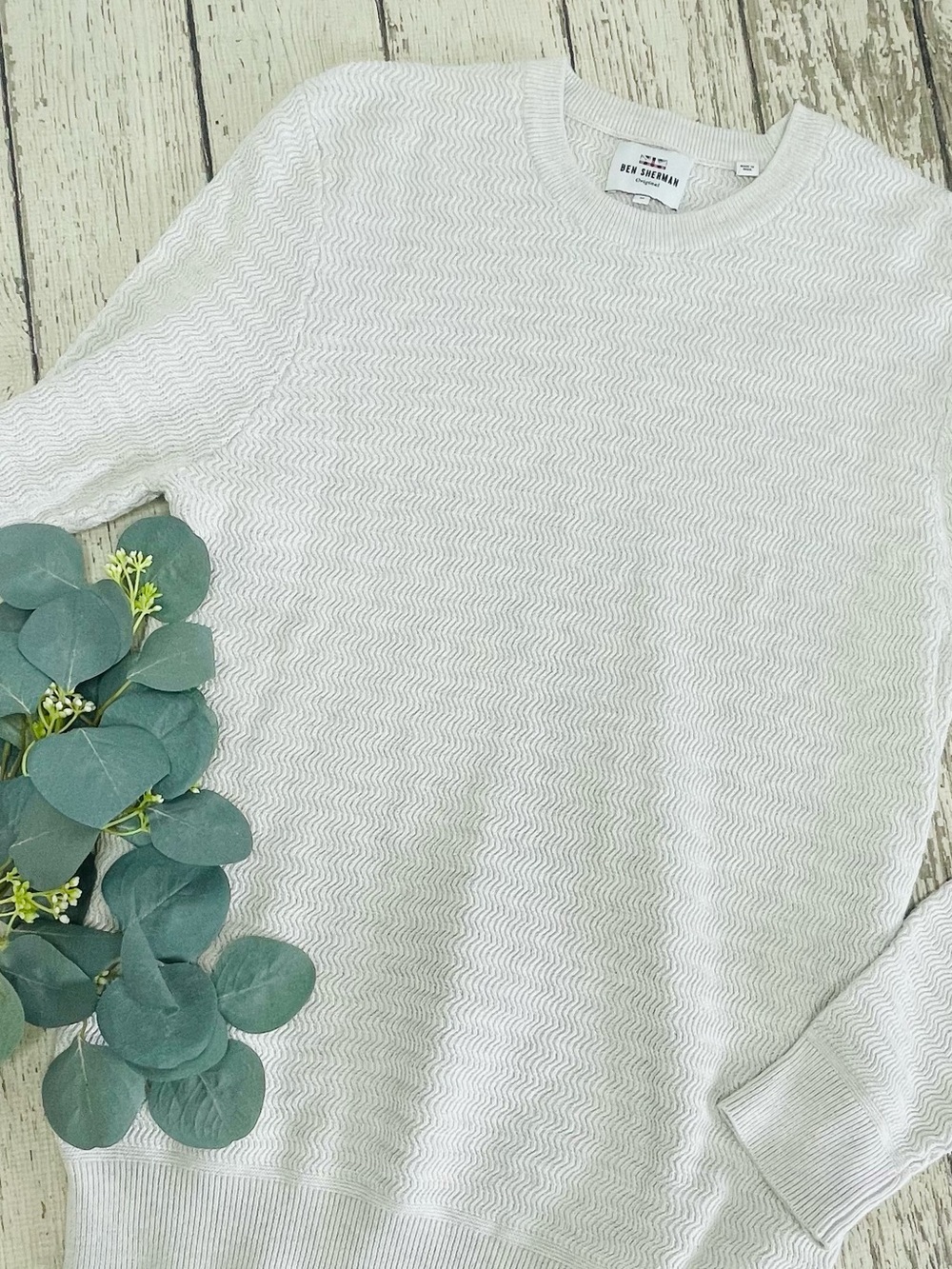 Ben Sherman Original Crewneck Pullover Sweater